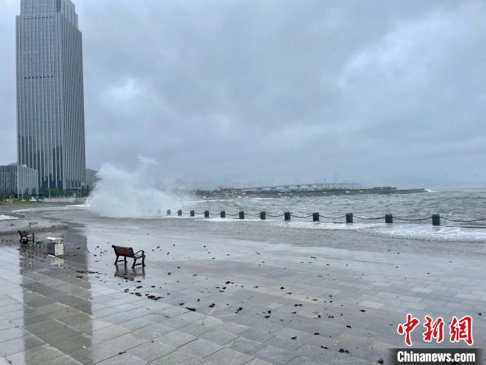 台风最新信息大连，风雨中的城市守望