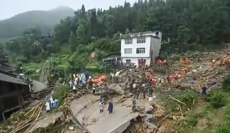 全国暴雨最新灾情